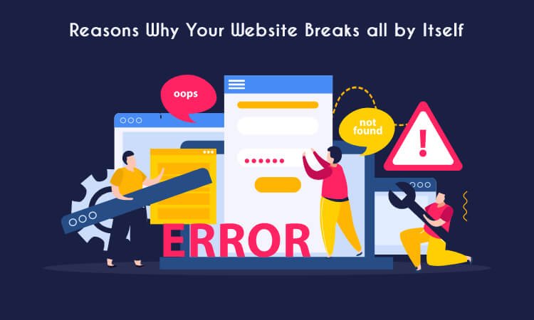 Reasons Why Your Website Breaks all by Itself