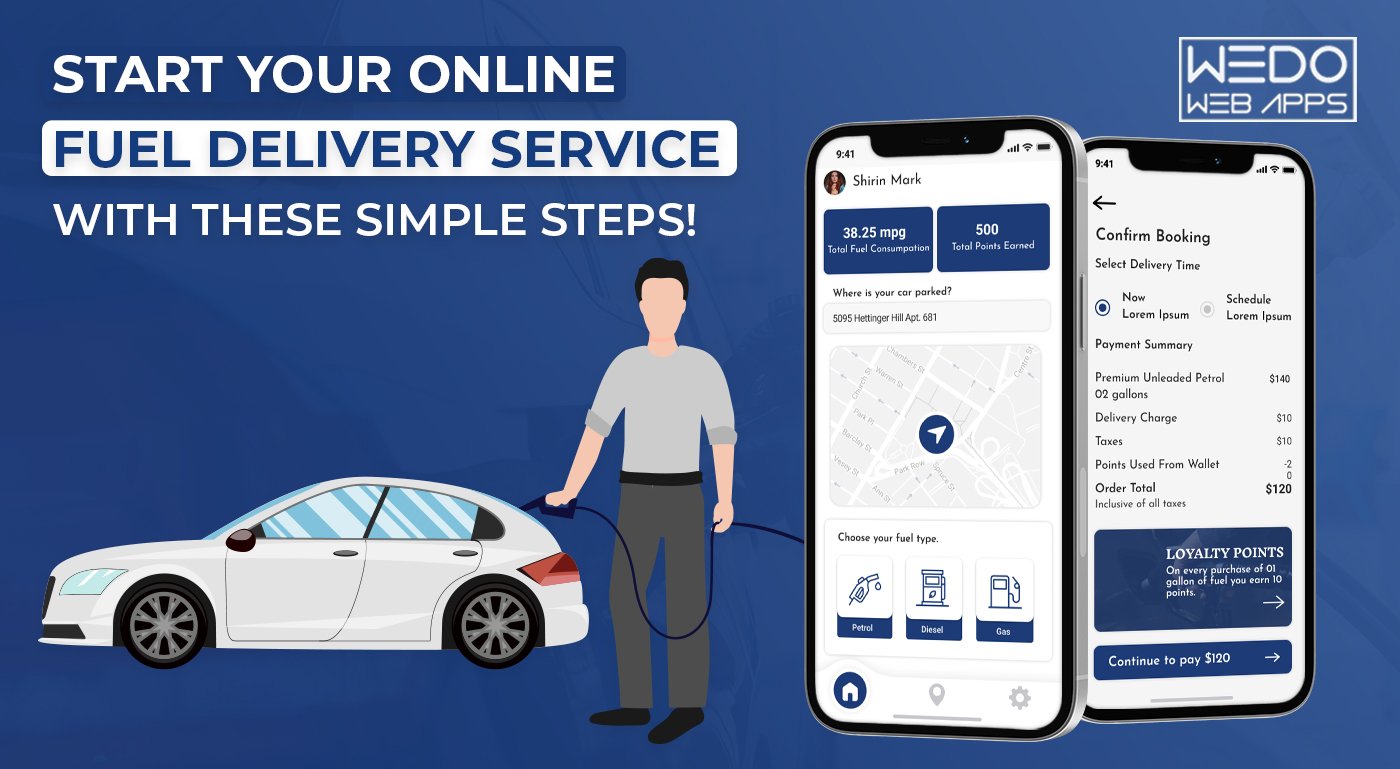 START YOUR ONLINE FUEL DELIVERY SERVICE WITH THESE SIMPLE STEPS!