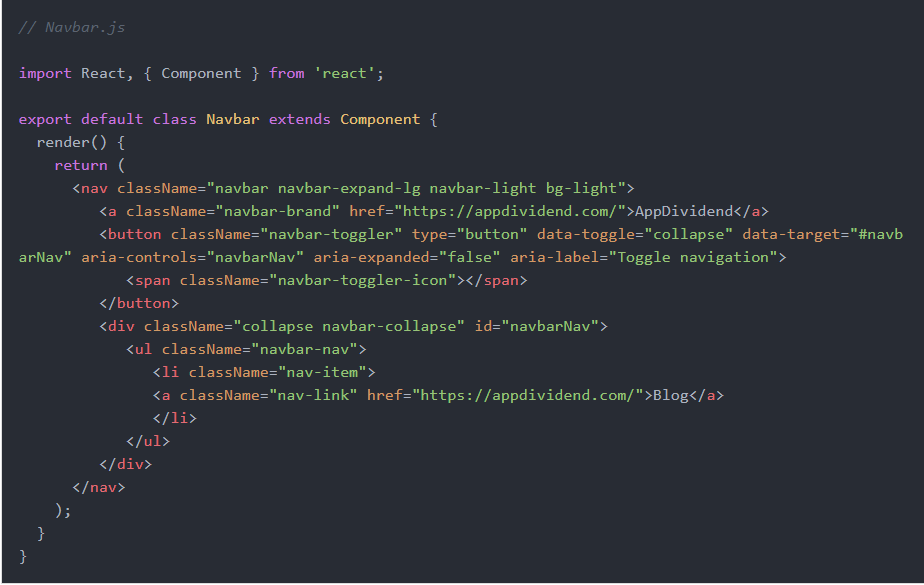 Create some bootstrap react components 